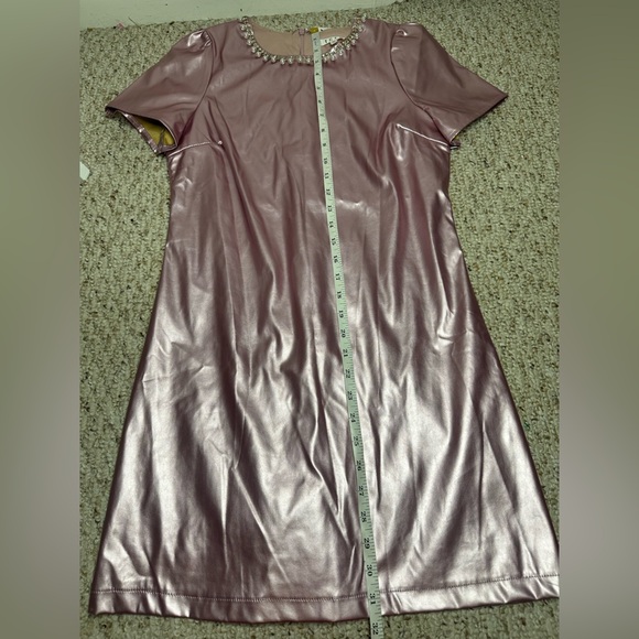 TCEC Pink Pearl Embellished Dress size S new with tag - Picture 5 of 8